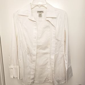 B2G1 free white banana republic button down shirt